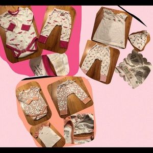 Sapling 100% Organic Cotton Cuties for Baby Girl